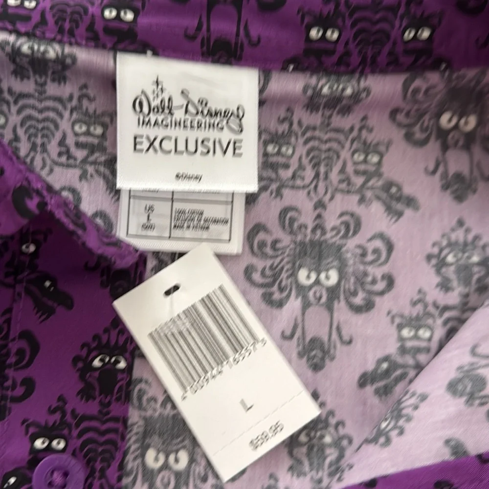 Haunted Mansion muppets button up D23 exclusive - Picture 2 of 7